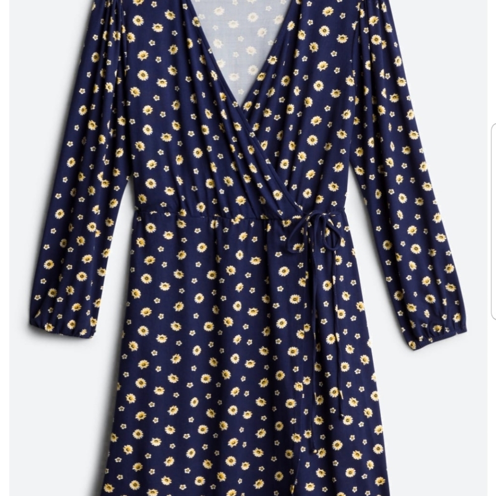 Nina Briton surplice dress